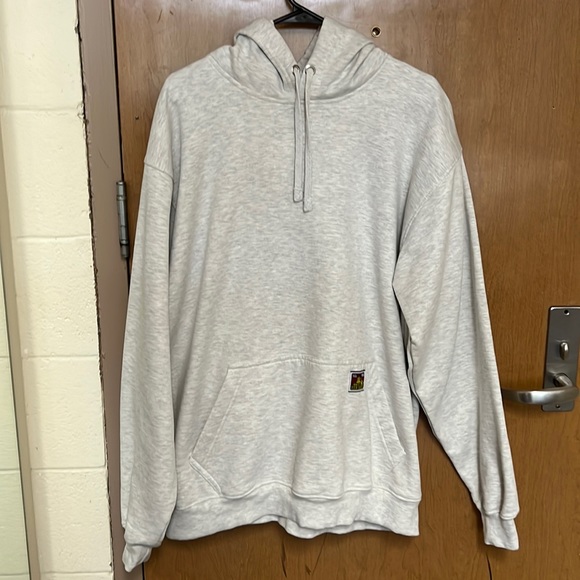 Ben Davis Other - BEN DAVIS Heavyweight Hooded Sweatshirt - Ash Grey // Size L